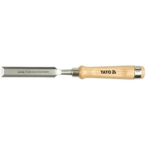 Стамеска 22мм (деревянная ручка)  YATO YT-6249