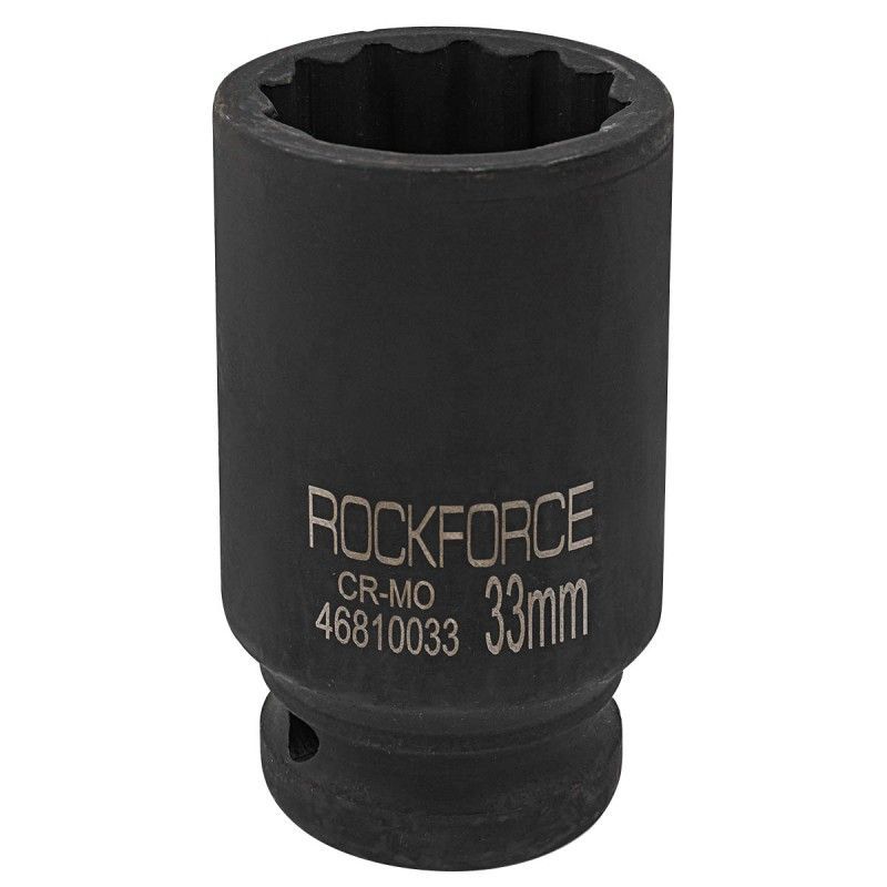 Головка ударная глубокая 3/4", 33мм (12гр.) RockFORCE Rock FORCE RF-46810033