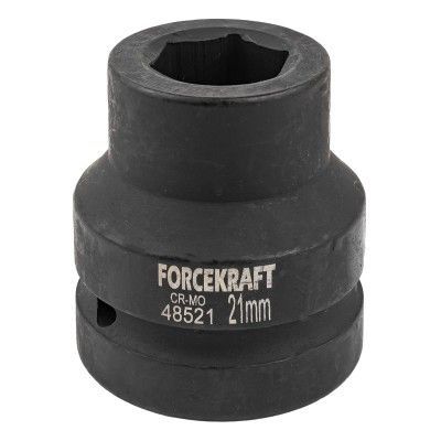 Головка ударная 1", 21мм (6гр.)  FORCEKRAFT FK-48521