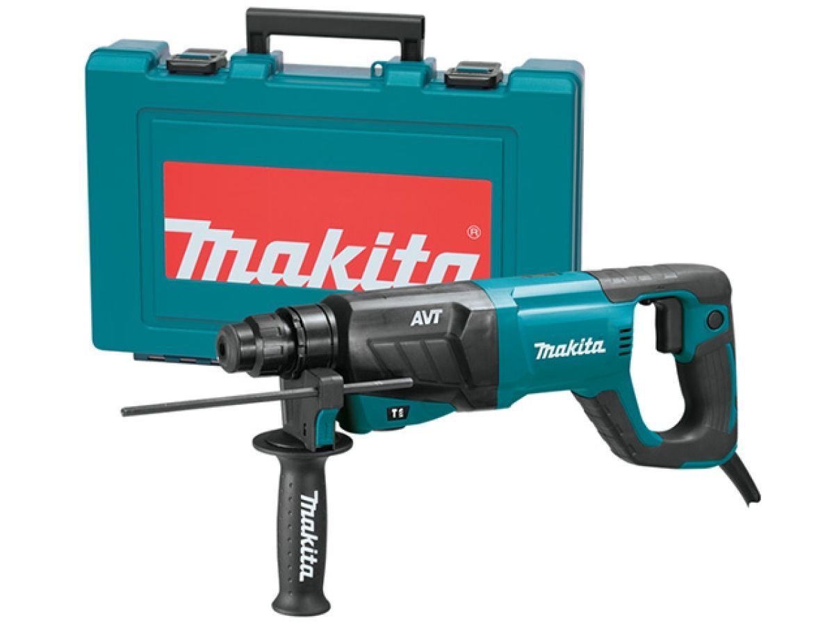Перфоратор 800Вт, 2.4Дж, патрон SDS-plus, вес 3.1кг, в чемодане MAKITA HR2641