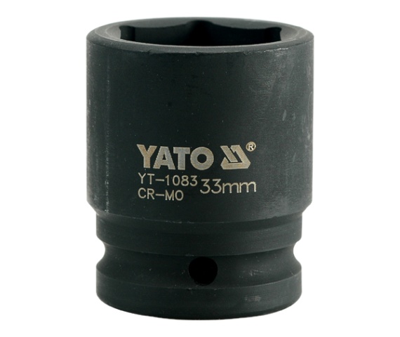 Головка торцевая ударная 3/4" 6гр. 33mm L56mm CrMo  YATO YT-1083