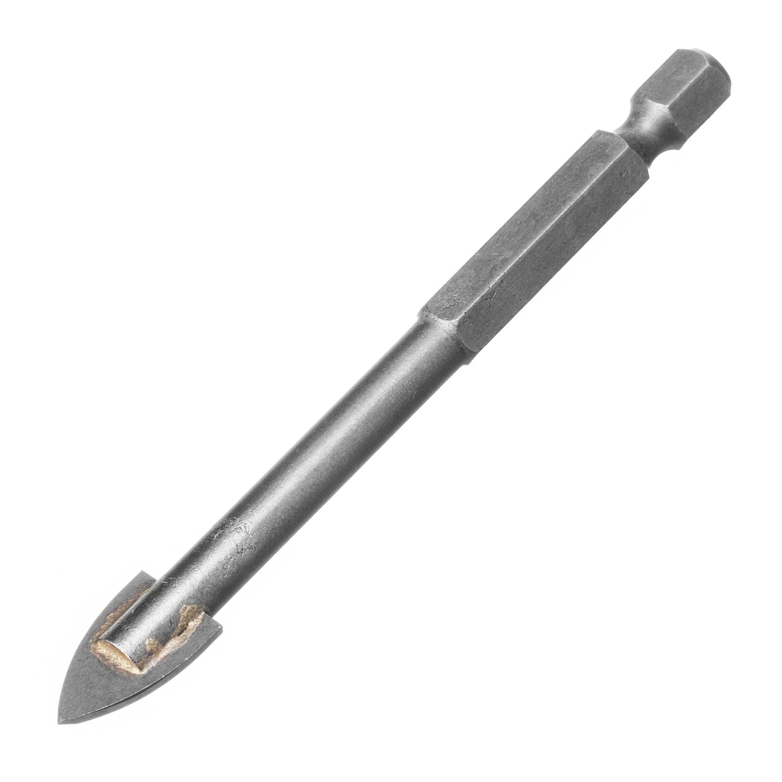 Сверло по керамической плитке и стеклу, 10 mm, 6-гр хвостовик Matrix 72838