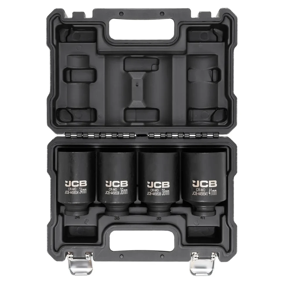 Набор головок ударных глубоких 4пр. 1/2" 6pt JCB JCB-4045-5MPB