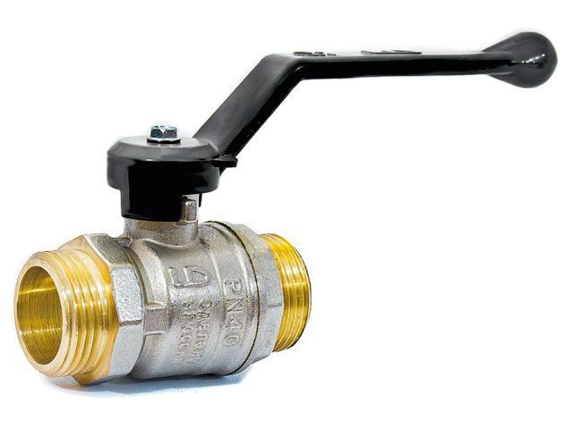 Кран шаровый 1" стандарт нар.-нар. ручка PN 40, LD LD47.305.25
