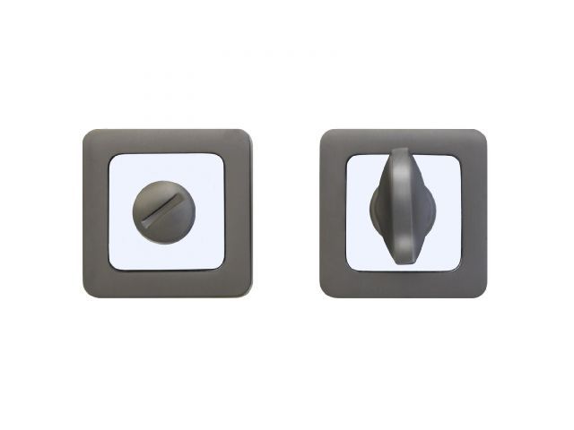 Завертка сантехническая к ручкам АЛЛЮР АРТ BK-S1 MBN/CP(4142) графит/хром УЗК 11459 Завертка сантехническая к ручкам АЛЛЮР АРТ BK-S1 MBN/CP(4142) графит/хром УЗК 11459