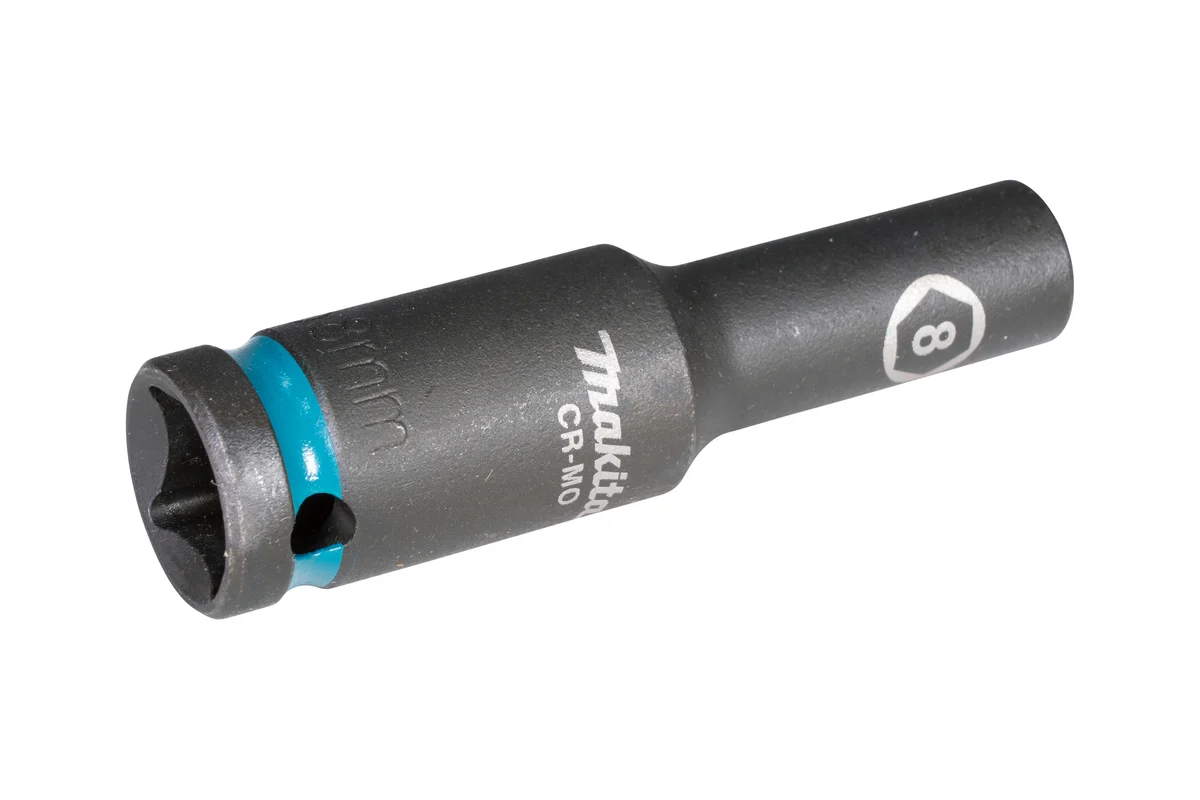 Головка ударная 1/2" 8 мм Impact Black (удлиненная)  MAKITA E-16405