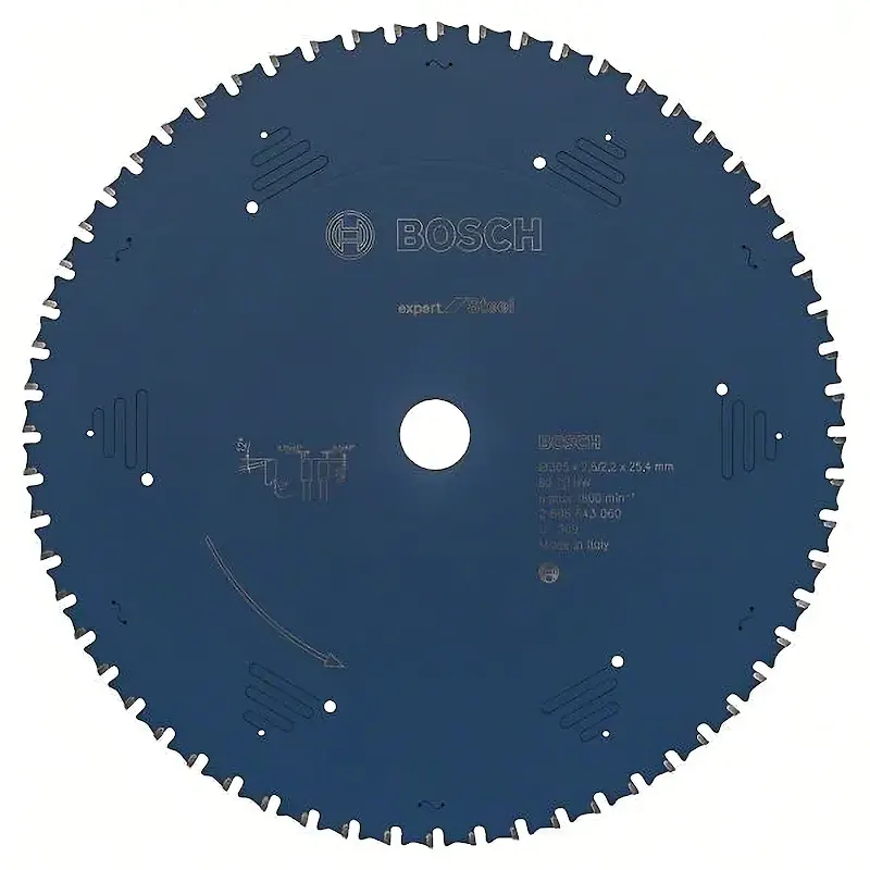 Пильный диск 305х2,6х25,4 мм Z60 Expert for Steel BOSCH 2.608.643.060
