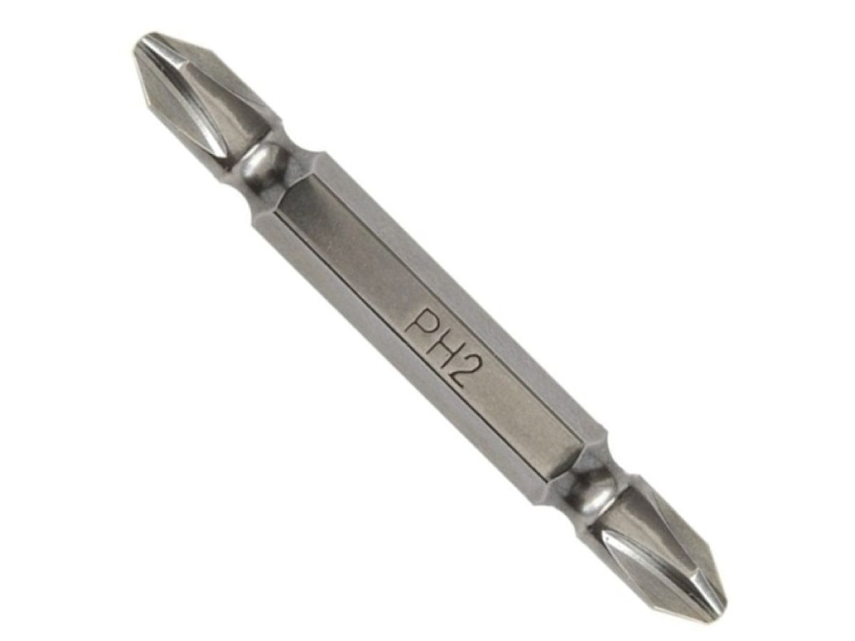 Насадка (бита) двухсторонняя PH2 / PH2 65 мм E-form (1 шт) (Насадка двусторонняя PH2, 65 мм, E-form (NZ)) MAKITA 784203-1