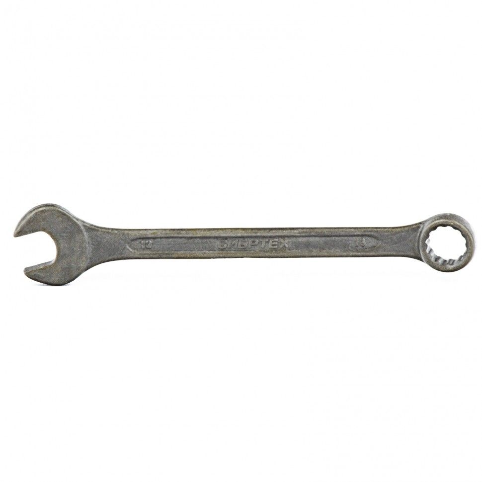 Ключ комбинированый, 13 mm, CrV, фосфатированный, ГОСТ 16983  Сибртех 14908