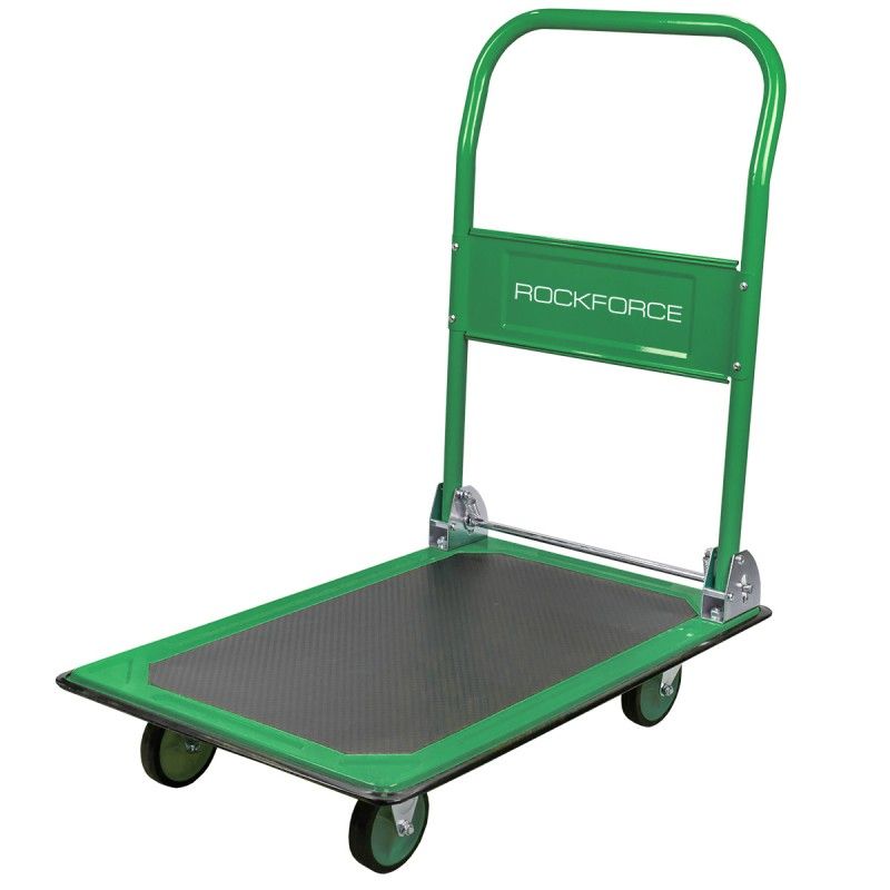 Тележка платформенная ручная складная г/п 150кг RockFORCE RF-PZS150