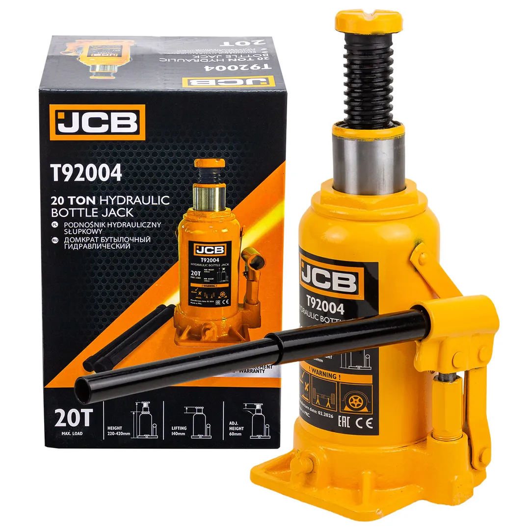 Домкрат бутылочный гидравлический 20т  JCB JCB-T92004