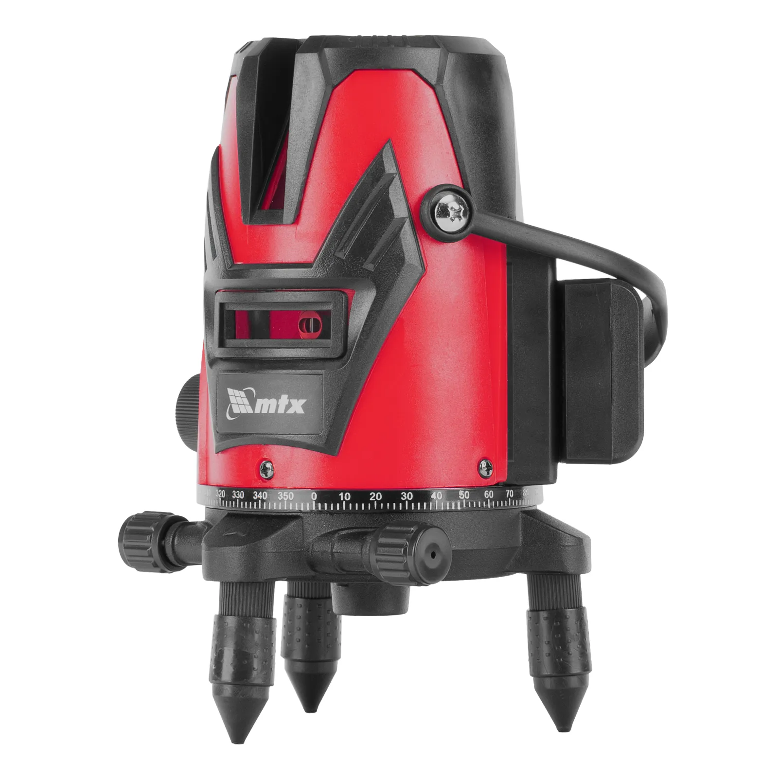 Лазерный уровень MXL RED, 30 м, красный луч, акк. Li 2400 mAh, сумка, резьба 5/8"   ...MTX 35012