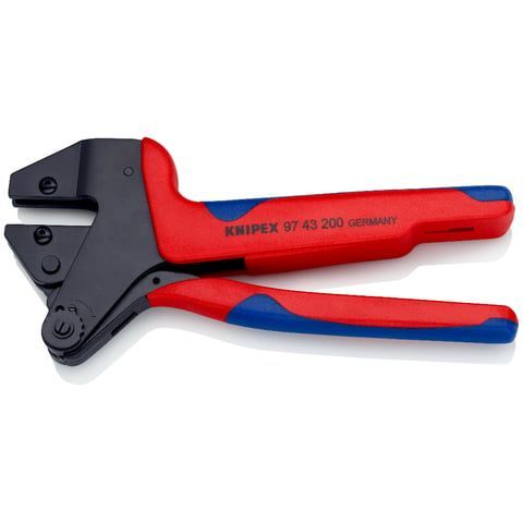 Инструмент для опрессовки системный , без профиля обжима, L-200 мм   ...KNIPEX 9743200A