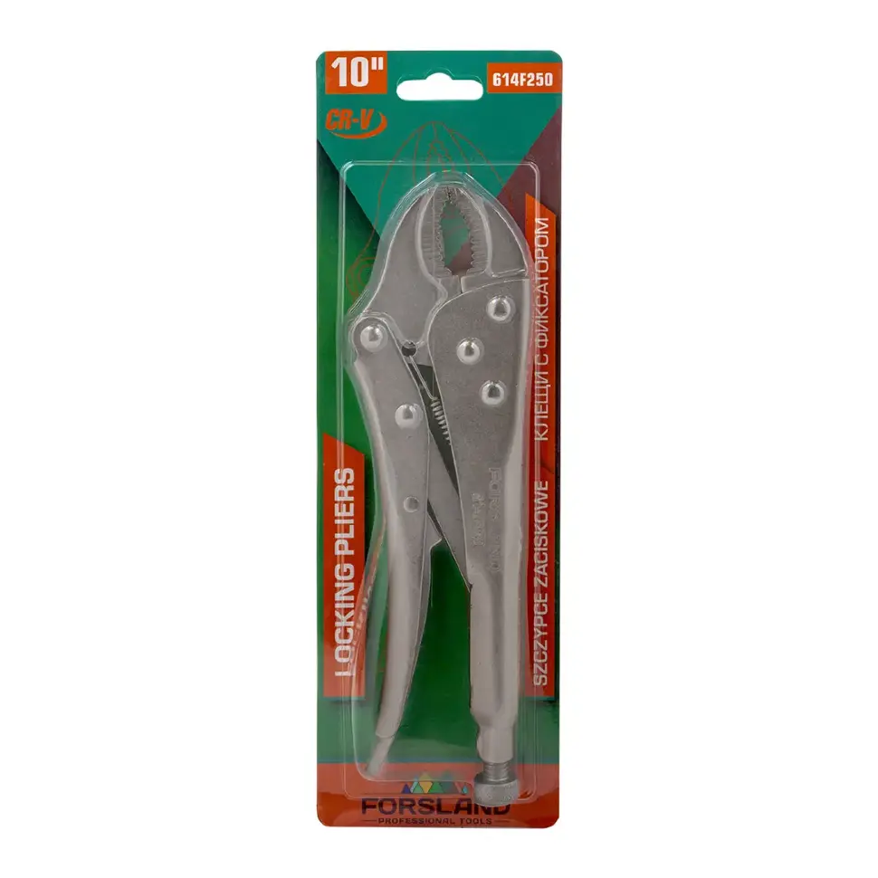 Клещи с фиксатором 10" Forsland Forsland- 614F250 Клещи с фиксатором 10" Forsland Forsland- 614F250