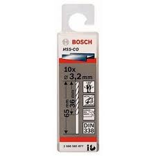 Сверло по металлу HSS-Co 3,2x36x65 мм (10 шт) BOSCH 2.608.585.877