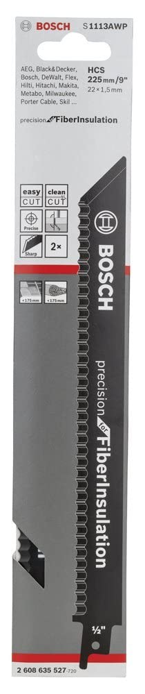 Пильное полотно для ножовки S 1113 AWP (2 шт) BOSCH 2.608.635.527