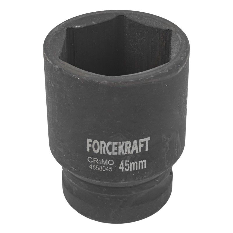 Головка ударная 1", 45мм (6гр.)  FORCEKRAFT FK-4858045