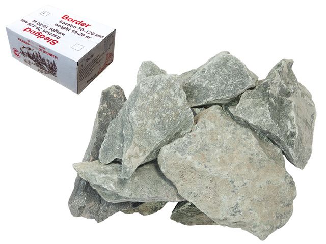 Камень Дунит, колотый, коробка по 20 кг  ARIZONE 62-102003