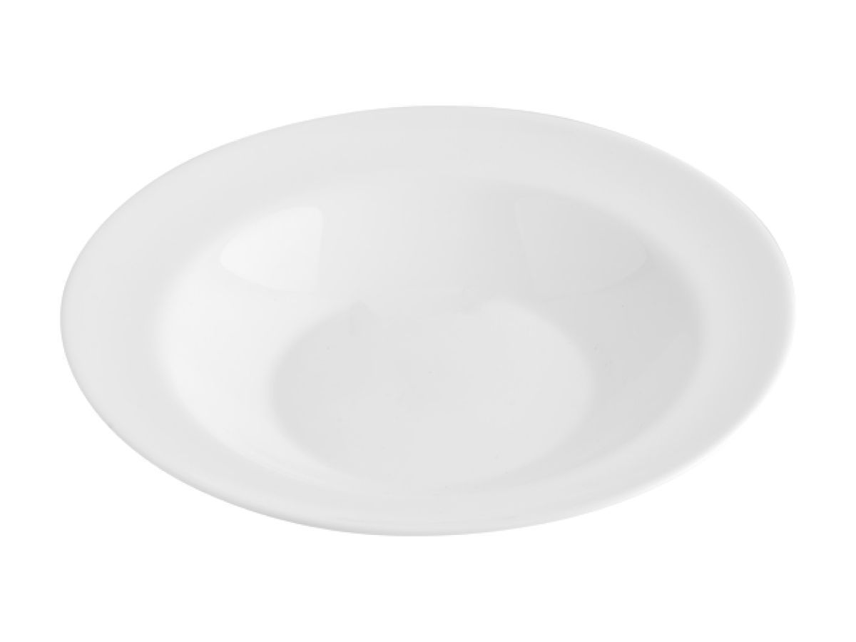 Тарелка глубокая стеклокерамическая, 203 мм, круглая, серия Ivory (Айвори) (Collection Ivory) DIVA LA OPALA 14-120329