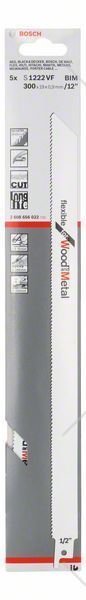 Пильное полотно для ножовки S 1222 VF (-5-) BOSCH 2.608.656.022
