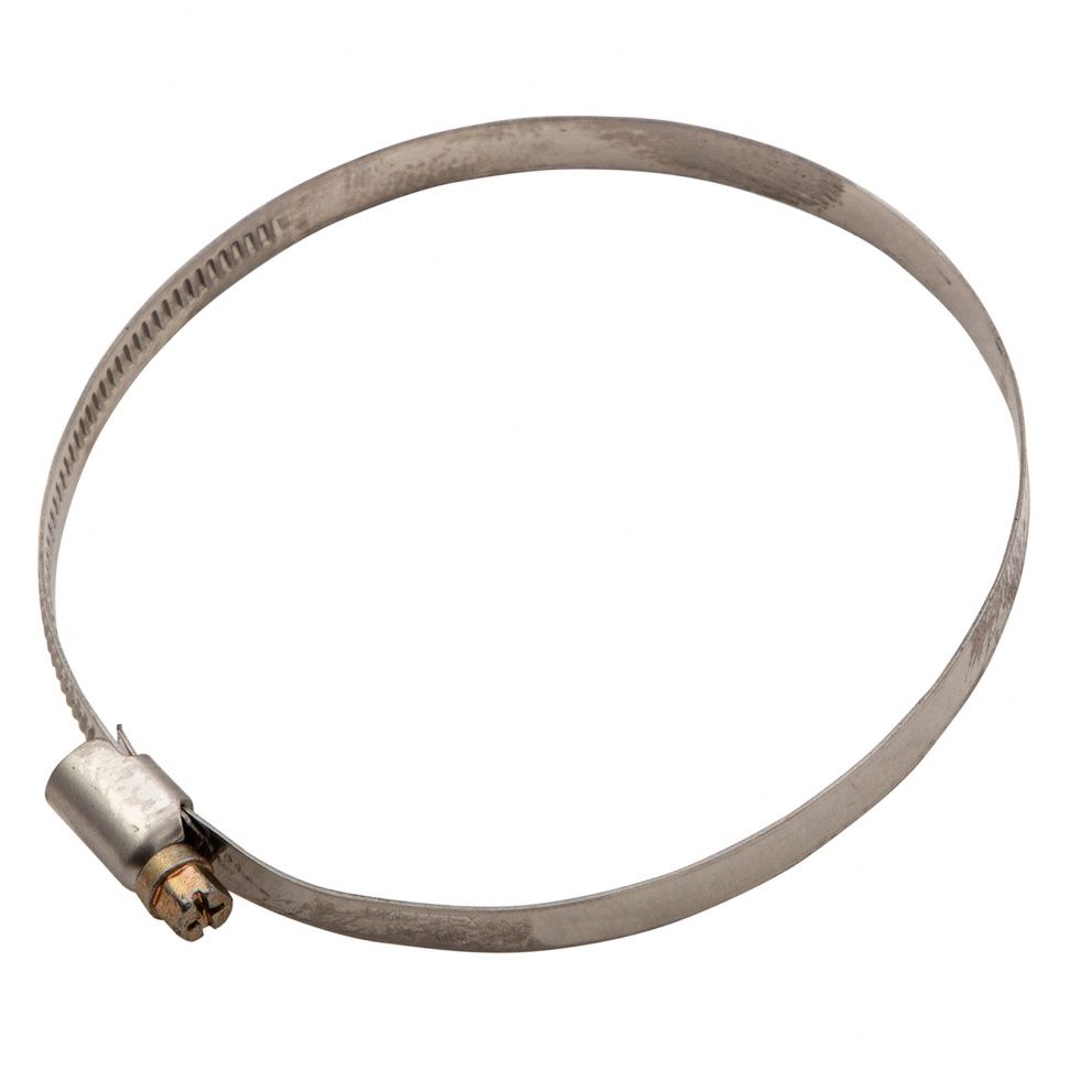 Хомуты нержав. сталь, стандартное болтовое крепление 90-110 мм, ширина 9 мм, 25 шт. Сибртех 47588