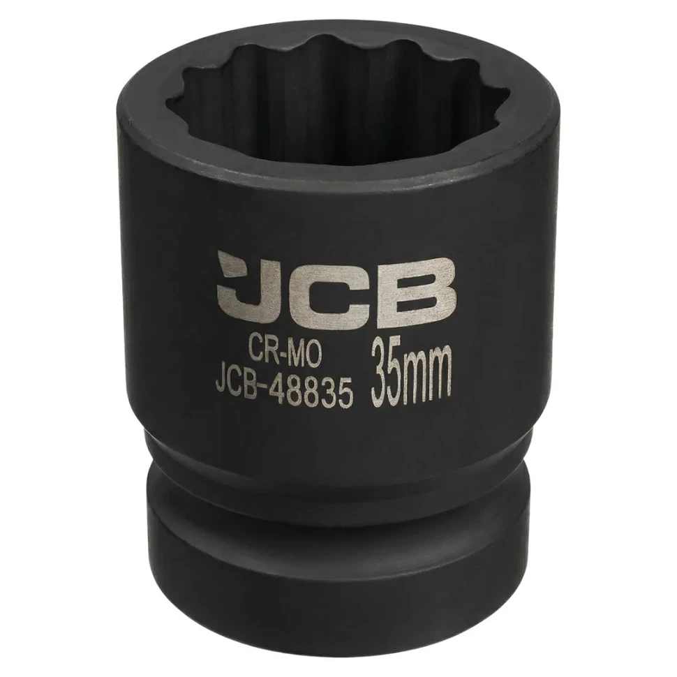 Головка ударная 1" 12гр 35мм  JCB JCB-48835