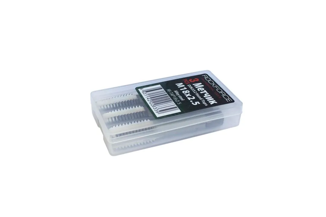 Метчик M18x2.5 (3шт)  Rock FORCE RF-TAP18x2.5