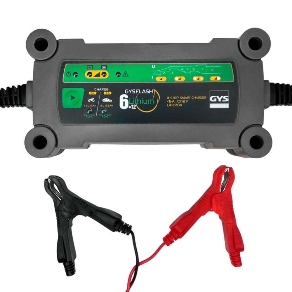 Зарядное устройство, 6А, 12В, 170А/ч, GYSFLASH 6.12 GYS 29729