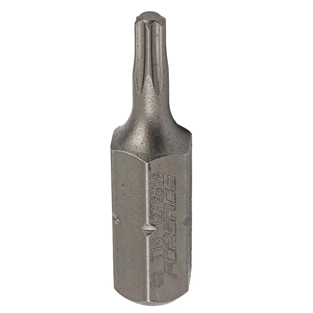 Бита TORX с отверстием T10х25мм,1/4" (20шт/уп)  Forsage F-1272510