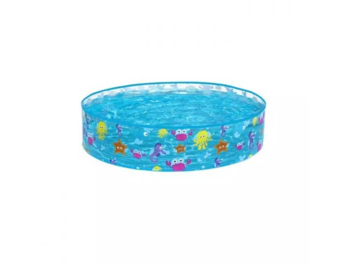 Складной детский бассейн Fill 'N Fun Sparking Sea, 122 х 25 см BESTWAY 55028