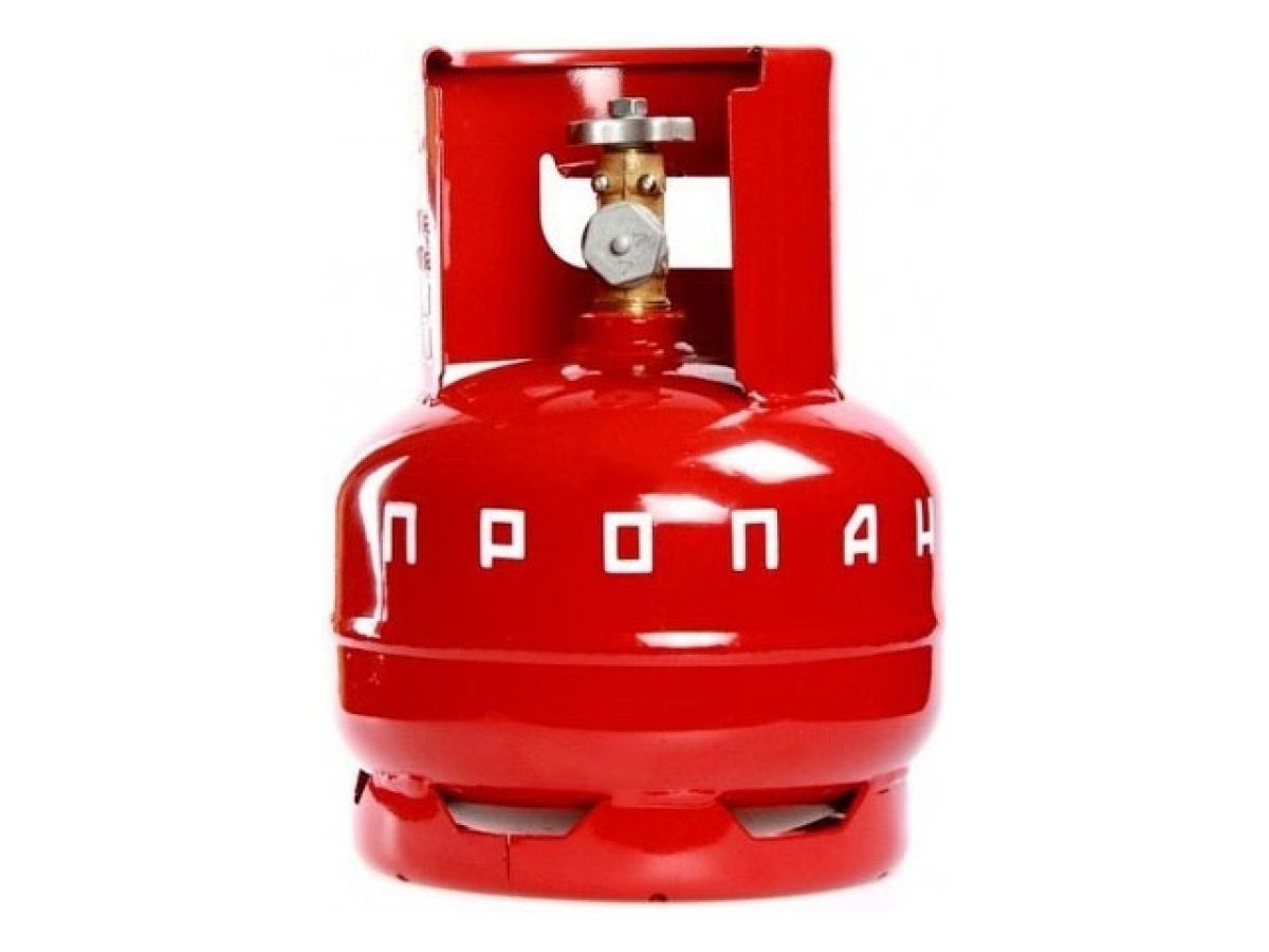 Баллон бытовой 5 л. с ВБ-2 (4-5-2-В) NOVOGAS НЗ 74.00.00-05