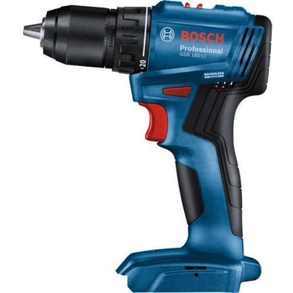 Solo Шуруповёрт GSR 185-LI аккумуляторный (18V / без АКБ и ЗУ / 50Nm / BL / Кейс),  ...BOSCH 0.601.9K3.003