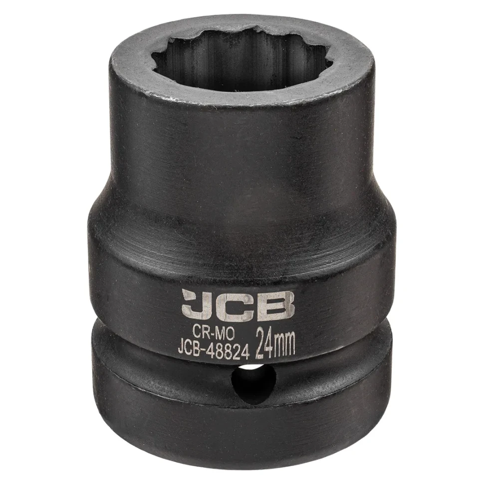 Головка ударная 24мм (12гр.), 1"  JCB JCB-48824
