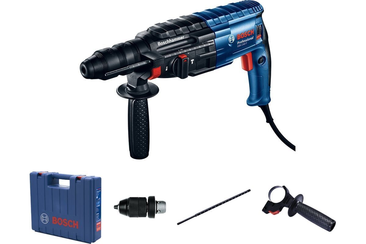 Перфоратор SDS-plus  GBH 240 F ,2,7Дж ,790 Вт, SDS-Plus, 930 об.мин,  БЗП , BOSCH 0.611.273.000