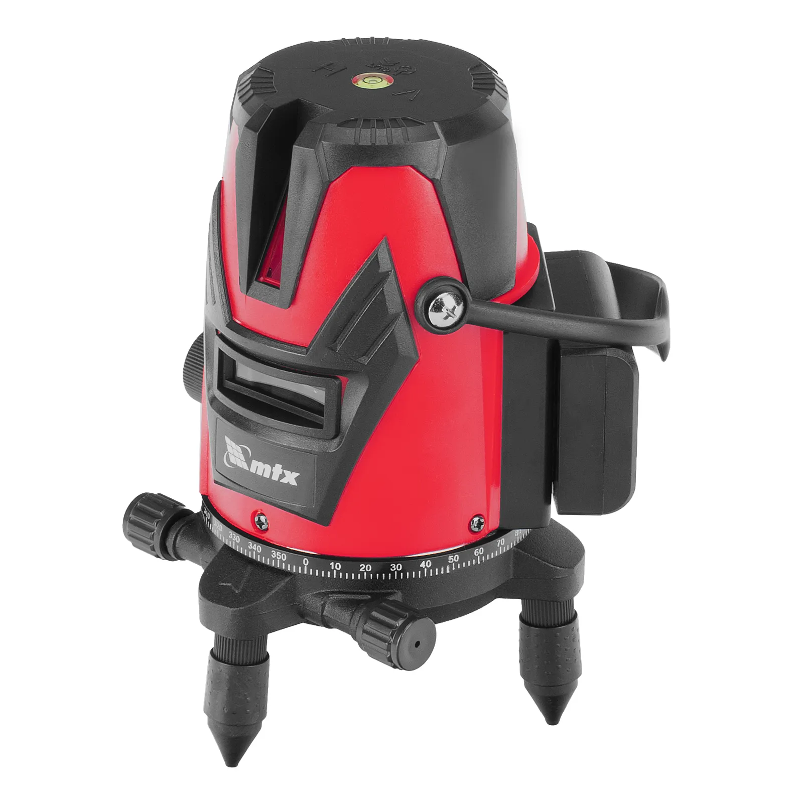 Лазерный уровень MXL RED, 30 м, красный луч, акк. Li 2400 mAh, сумка, резьба 5/8"  MTX 35012