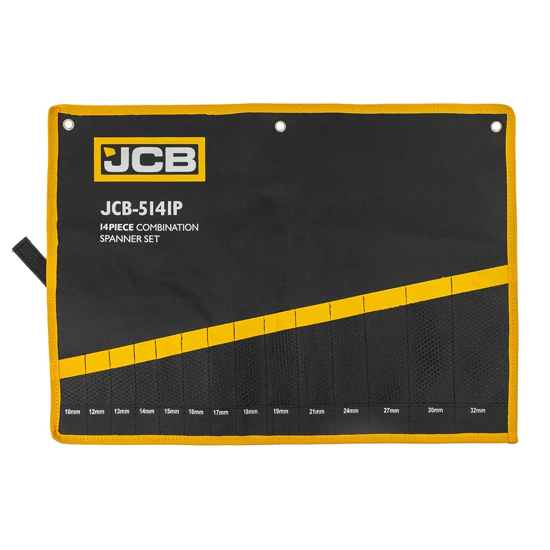 Органайзер тканевый для набора ключей 14пр. JCB JCB-5141P-P