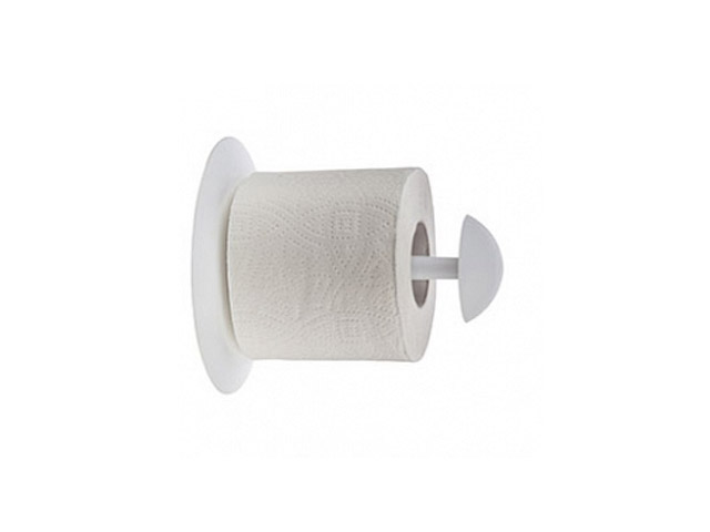 Держатель для туалетной бумаги "Aqua", снежно-белый (151х150 mm)  ...BEROSSI АС22801000