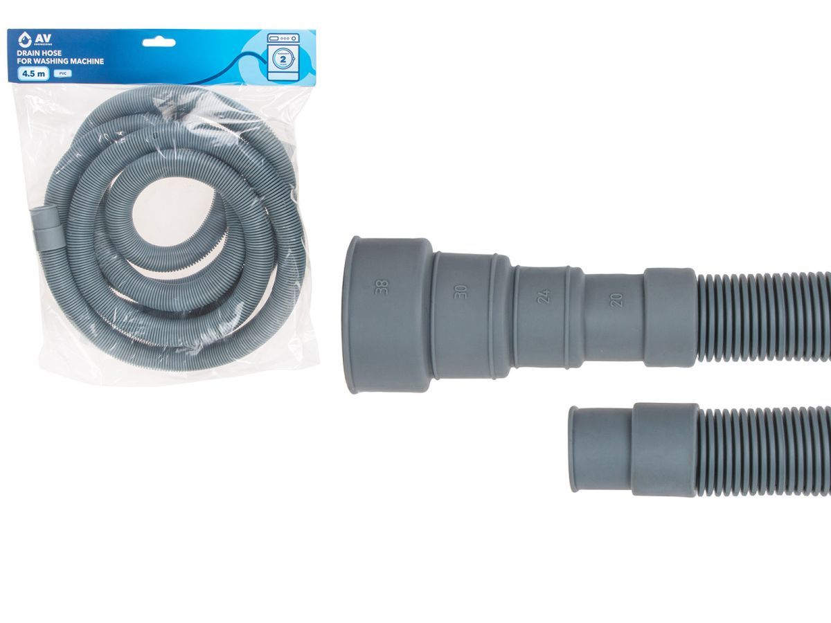 Шланг сливной для стиральной машины 4,5 ПЭ AV Engineering AVE3403450