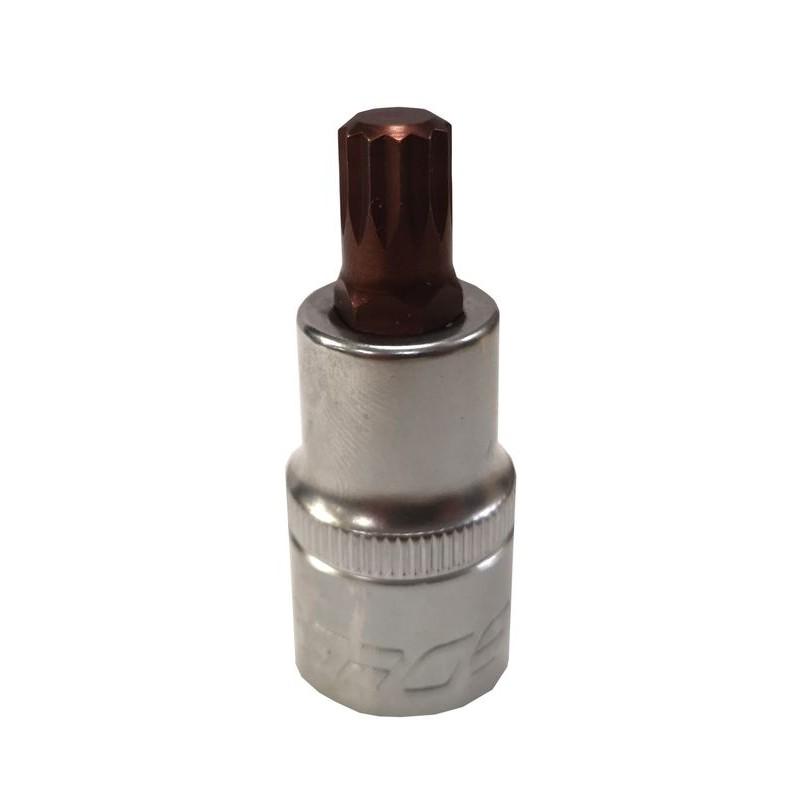 Головка-бита SPLINE 12-лучевая Premium M10 1/2" (L-55mm) Forsage F-34805510 Premium