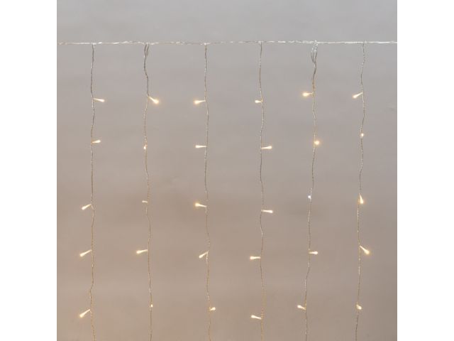 Гирлянда Дождь 2х1.5 м, 15 нитей, 10LED/нить, IP44, прозрачный ПВХ, цвет свечения теплый белый (мерц... NINGBO JIA SHE TRADING CO.,LTD. (Китай) 235-516