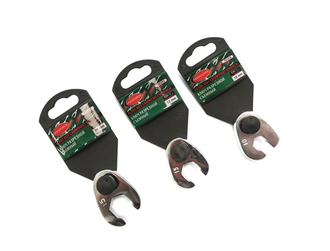 Ключ разрезной съемный 6гр.,17мм, на пластиковом держателе RockFORCE RF-751317