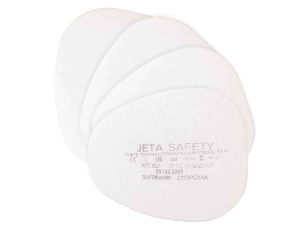 Предфильтр 6021 (4 шт. в уп.) (класса P1 R) JETA SAFETY 6021-P1RD