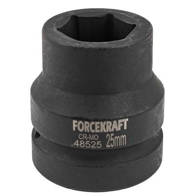 Головка ударная 1", 25мм (6гр.)  FORCEKRAFT FK-48525