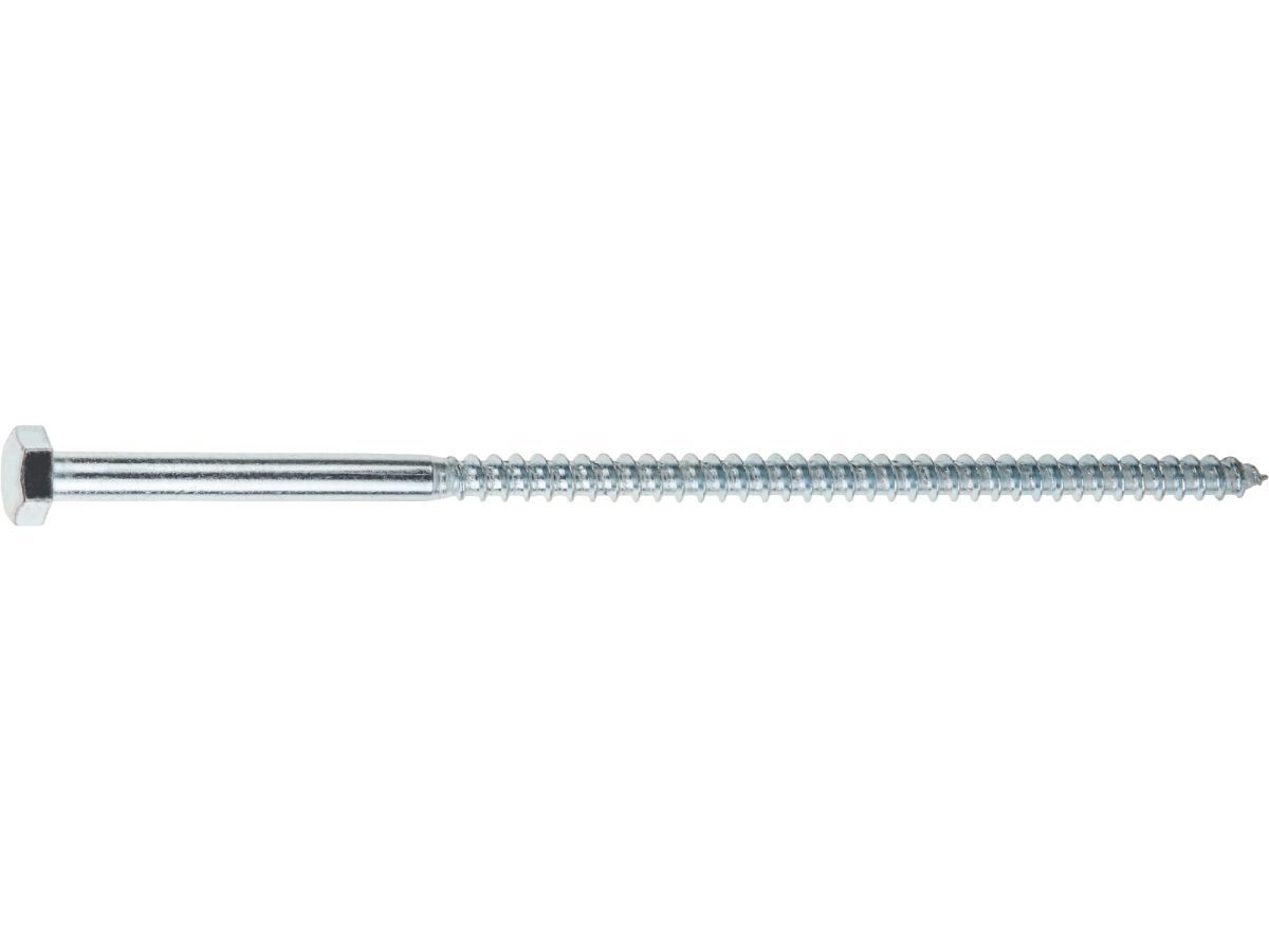 Шуруп 10х180 mm с шестигранной головкой, цинк, DIN 571 STARFIX SMP-63851-1