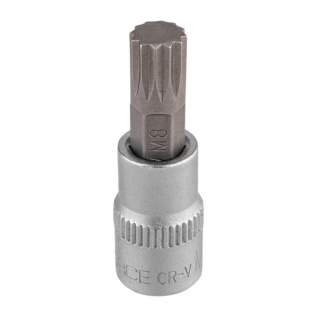 Головка-бита 12-гранная 1/4", M8 RockFORCE RF-3283208