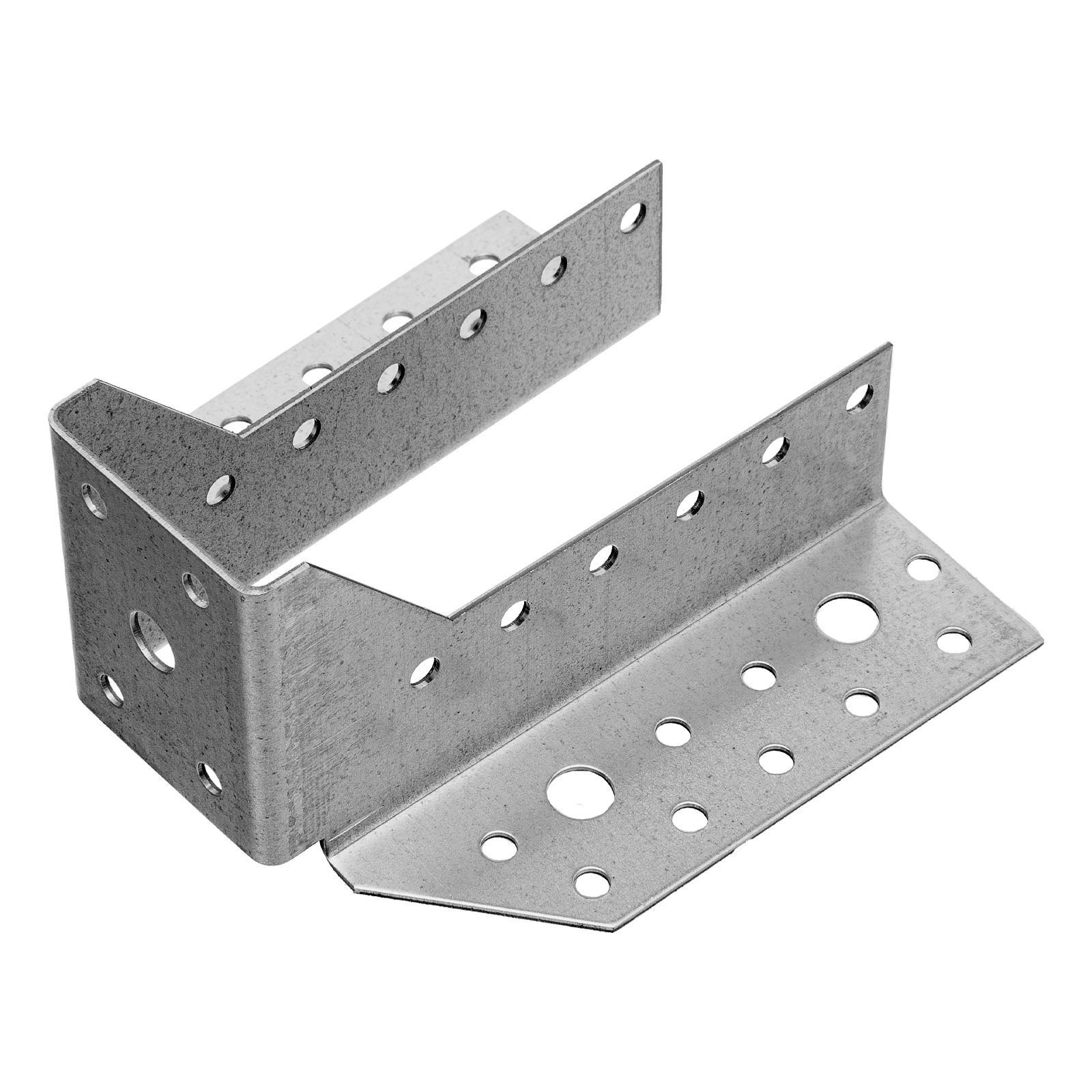 Опора бруса раскрытая, OBR R-50х140х76 мм, цинк Сибртех 46530