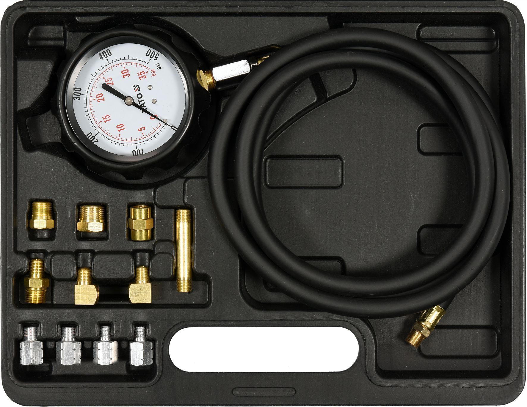Набор для измерения давления масла 0-35 bar (12пр.) YATO YT-73030