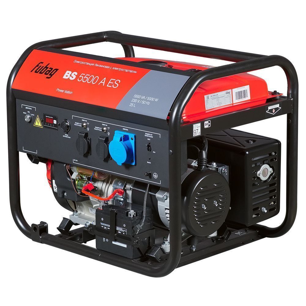 Электростанция бензиновая BS 5500 A ESFUBAG 646279