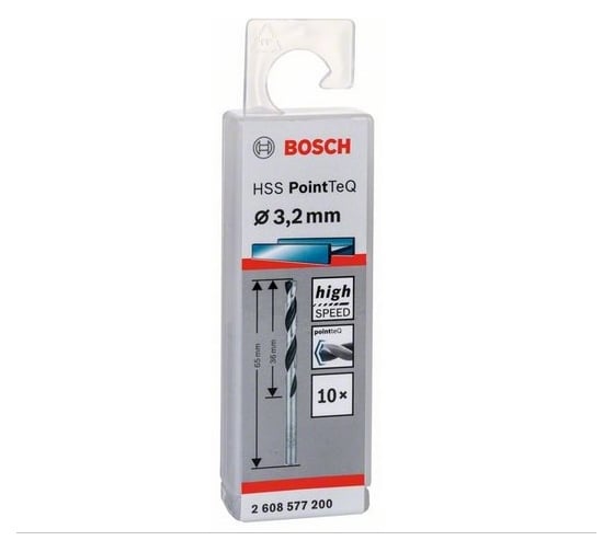 Сверло по металлу ц/х 3.2х36х65 мм HSS PointTeQ BOSCH 2608577200