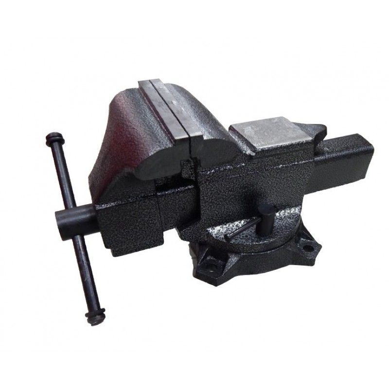 Тиски стальные поворотные с наковальней 5" - 125 мм. Forsage F-6540205A(6540205)